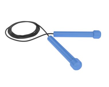 Beyaz arka plan üzerinde izole ip atlama