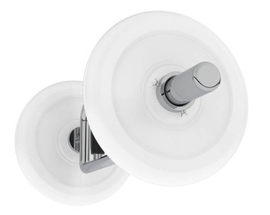 Deadlift Tuzak Çubuğu, beyaz üzerine izole edilmiş altıgen dambıl 