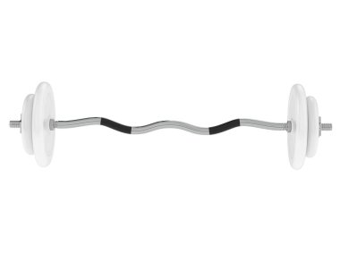 Halter arka planda izole edildi. 3d görüntüleme - illüstrasyon