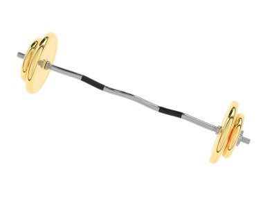 Halter arka planda izole edildi. 3d görüntüleme - illüstrasyon