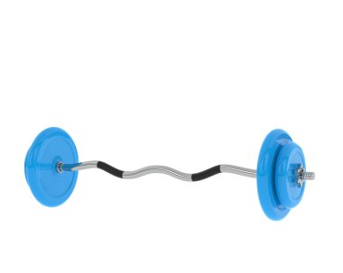 Halter arka planda izole edildi. 3d görüntüleme - illüstrasyon