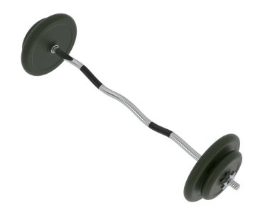 Halter arka planda izole edildi. 3d görüntüleme - illüstrasyon