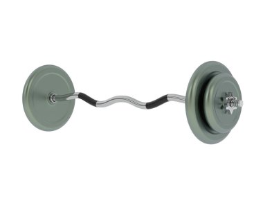 Halter arka planda izole edildi. 3d görüntüleme - illüstrasyon