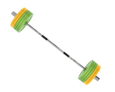 Halter arka planda izole edildi. 3d görüntüleme - illüstrasyon