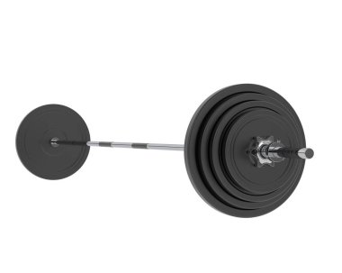 Halter arka planda izole edildi. 3d görüntüleme - illüstrasyon