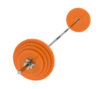 Halter arka planda izole edildi. 3d görüntüleme - illüstrasyon