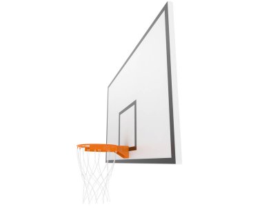 Basketbol potası. 3d resimleme.