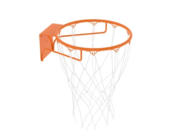 バスケットボールフープ 3Dレンダリングイラスト — ストック写真
