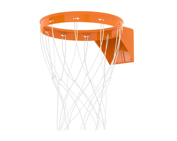 バスケットボールフープ 3Dレンダリングイラスト — ストック写真