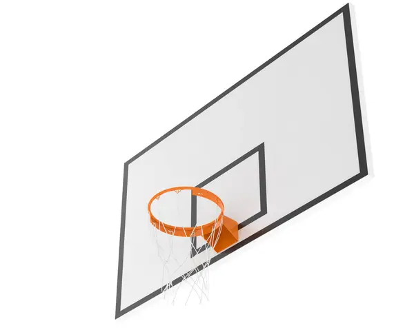 Basketball Hoop Rendering Illustration — Stock Photo, Image