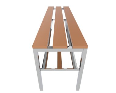 3D tasvir. ev eşyaları, bank sandalyesi