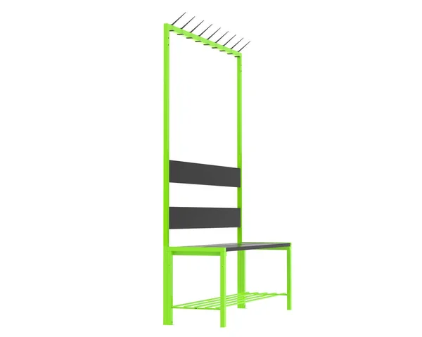 3Dイラスト 家の家具のベンチ — ストック写真