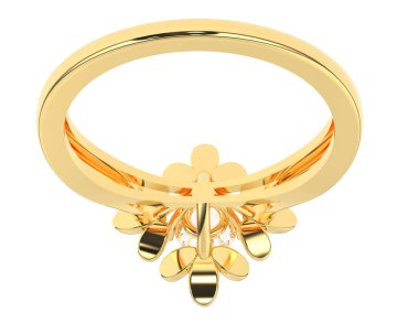 Dekoratif değerli mücevherlerin 3D çizimi