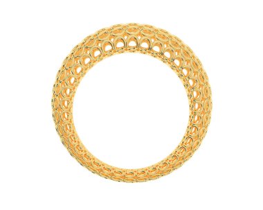 Dekoratif değerli mücevherlerin 3D çizimi