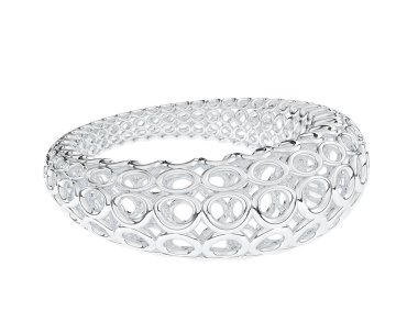 Dekoratif değerli mücevherlerin 3D çizimi