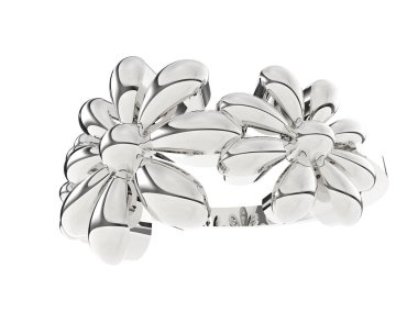 Dekoratif değerli mücevherlerin 3D çizimi