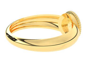 Dekoratif değerli mücevherlerin 3D çizimi