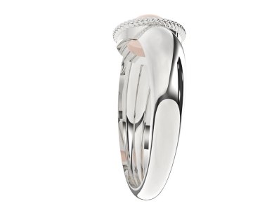 Dekoratif değerli mücevherlerin 3D çizimi