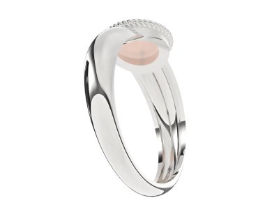 Dekoratif değerli mücevherlerin 3D çizimi