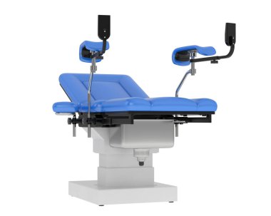 Tıbbi muayene masasını kapatın.