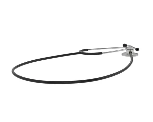 Stethoskop Für Medizinische Zwecke Isoliert Auf Weißem Hintergrund — Stockfoto