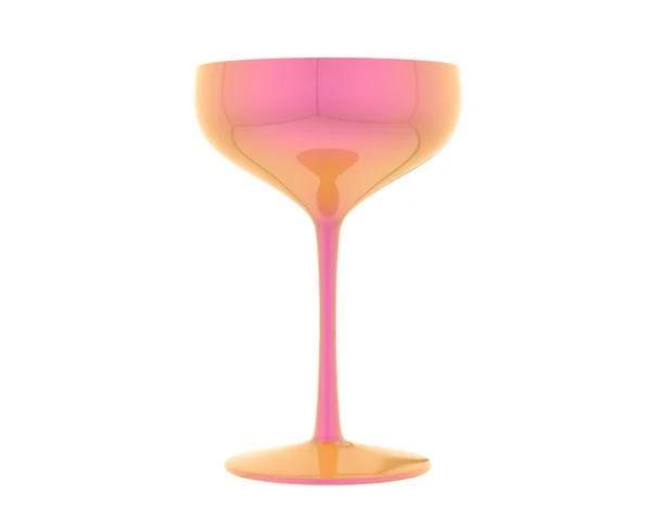 Kleur Weergave Van Cocktailglas — Stockfoto