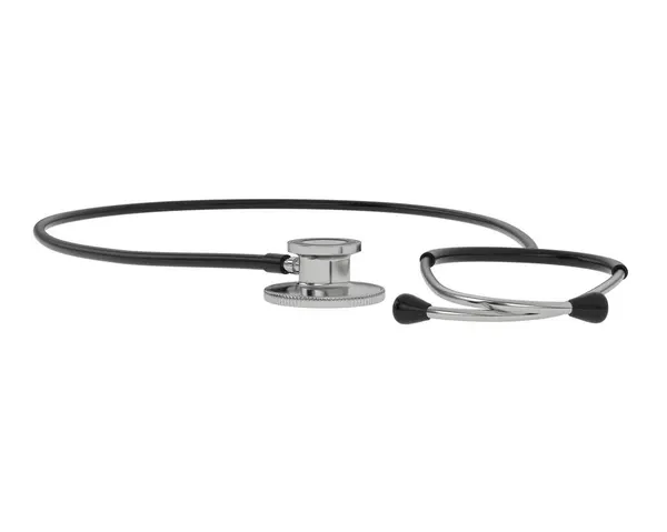 Stethoscope Medical Purposes Isolated White Background — Stock Photo, Image