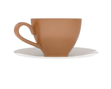 Fincanın rengarenk 3d çizimi