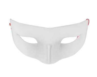 Parti maskesinin gerçekçi 3D görüntüsü
