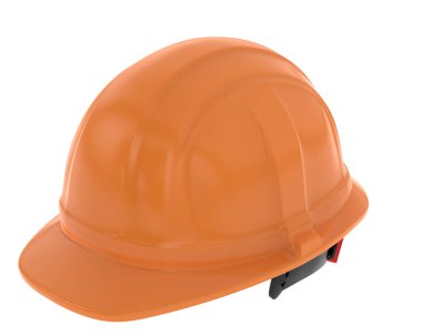 Emanet baret beyaz arka plan üzerinde