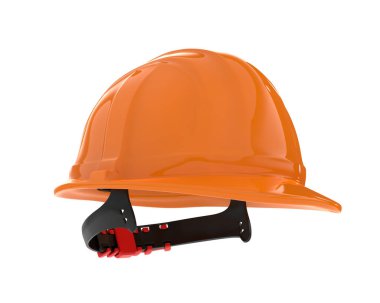 Emanet baret beyaz arka plan üzerinde
