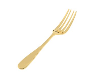 Çatal beyaz arkaplanda izole edildi