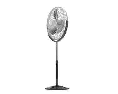 Elektrik Fanı beyaz arkaplanda izole edildi