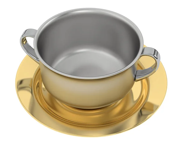 Eine Suppenschüssel Ikone Illustration — Stockfoto