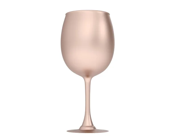 Farbige Darstellung Des Weinglases — Stockfoto