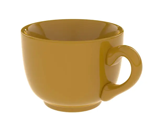 Farbe Gerenderte Darstellung Der Tasse — Stockfoto