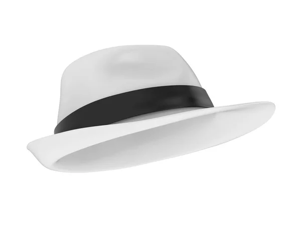 バックグラウンド上の孤立した帽子のイラスト 3Dレンダリング — ストック写真