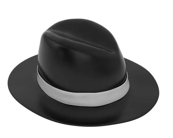 Απομονωμένη Απεικόνιση Καπέλο Στο Παρασκήνιο Απόδοση — Φωτογραφία Αρχείου