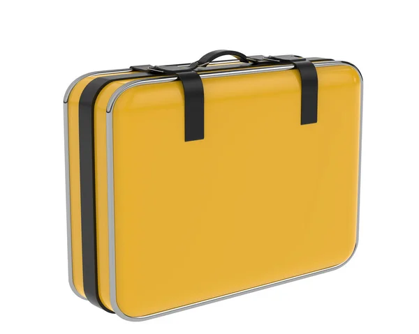 Suitcase Isolated Background Rendering Illustration — Stock Photo, Image