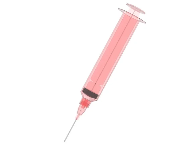 Render Medical Syringe — Stock Photo, Image