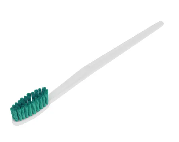 背景上孤立的牙刷 3D渲染 — 图库照片