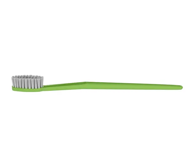 Зубна Щітка Ізольована Фоні Візуалізація Ілюстрація — стокове фото