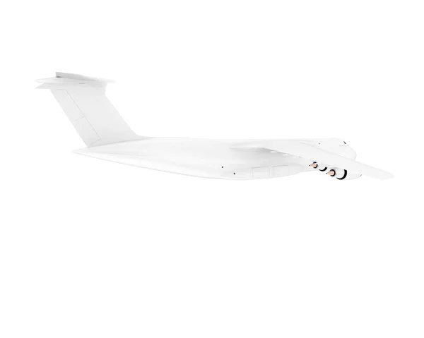 Modell Illustration Flygplan Galax Vit Bakgrund — Stockfoto