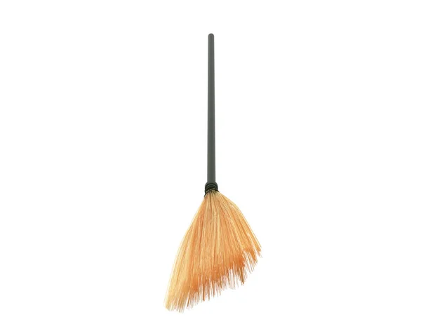 Broom Isolated White Background — Stock Photo, Image
