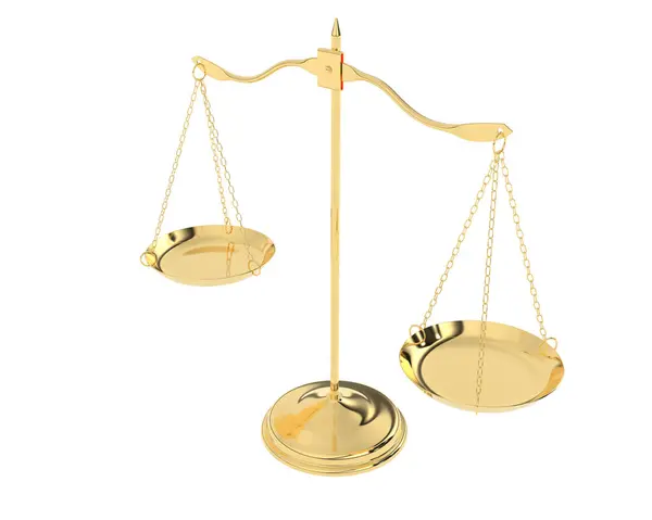 Scales Justice Illustration Stock Picture