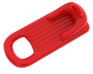 Arka planda izole edilmiş havuz balonu. 3d görüntüleme - illüstrasyon