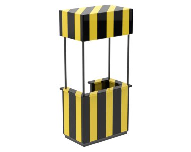 Depolama ekipmanlarının 3D çizimi