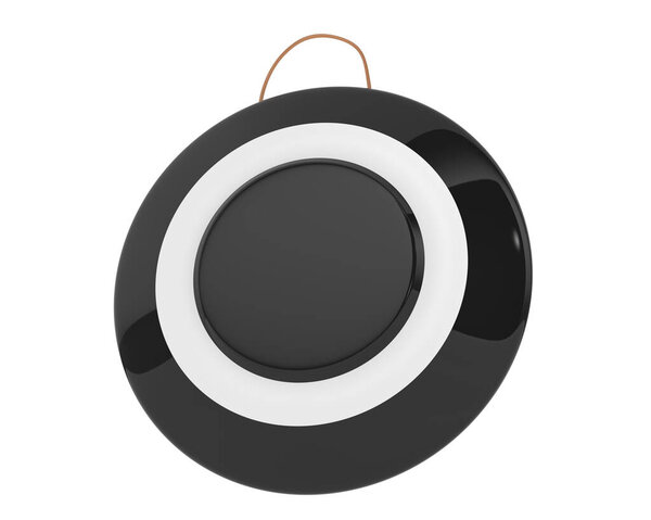  Gong isolated on background. 3d rendering - illustration