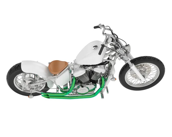 Motorrad Isoliert Hintergrund Darstellung Illustration — Stockfoto