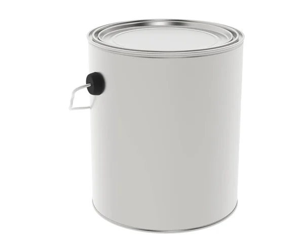 Paint Can Isolated Background Rendering Illustration — Stock Photo, Image